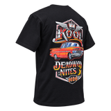 back angle view of the 2026 Kool Deadwood Nites Official T-Shirt Black