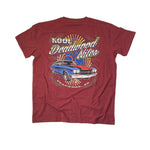 "VEGAS" KDN Official T-Shirt Burgundy