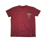 "VEGAS" KDN Official T-Shirt Burgundy