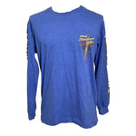 "VEGAS" KDN Official Long Sleeve Shirt Blue