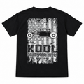Black Kool Deadwood Nites American Flag Hot Rod T-shirt back view