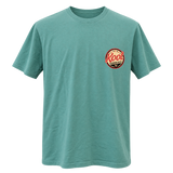 front view of non-dated Kool Deadwood Nites Retro Wings T-Shirt Seafoam