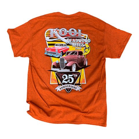 2019 Official Kool Deadwood Nites Orange Rust T-Shirt