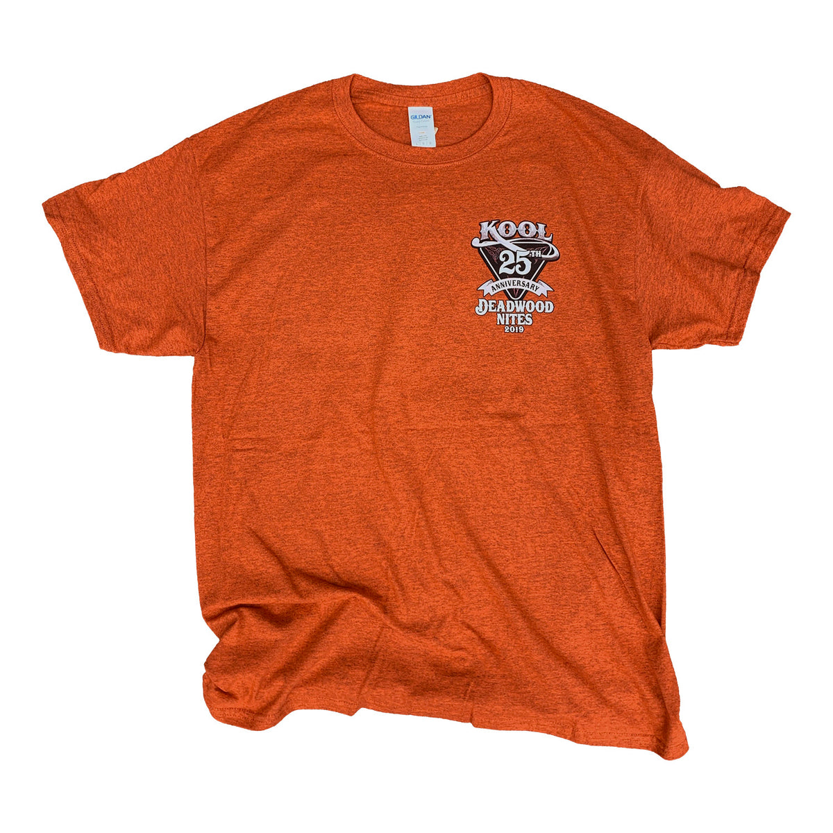 2019 Official Kool Deadwood Nites Orange Rust T-Shirt
