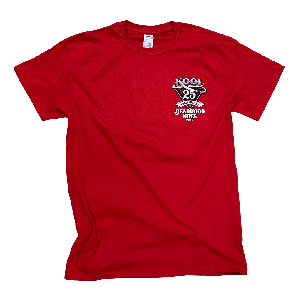 2019 Official Kool Deadwood Nites Red T-Shirt