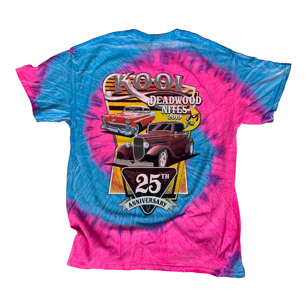 2019 Official Kool Deadwood Nites Tie-Dye T-Shirt
