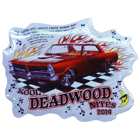 Kool Deadwood Nites Souvenir Pin 2014 Car Show