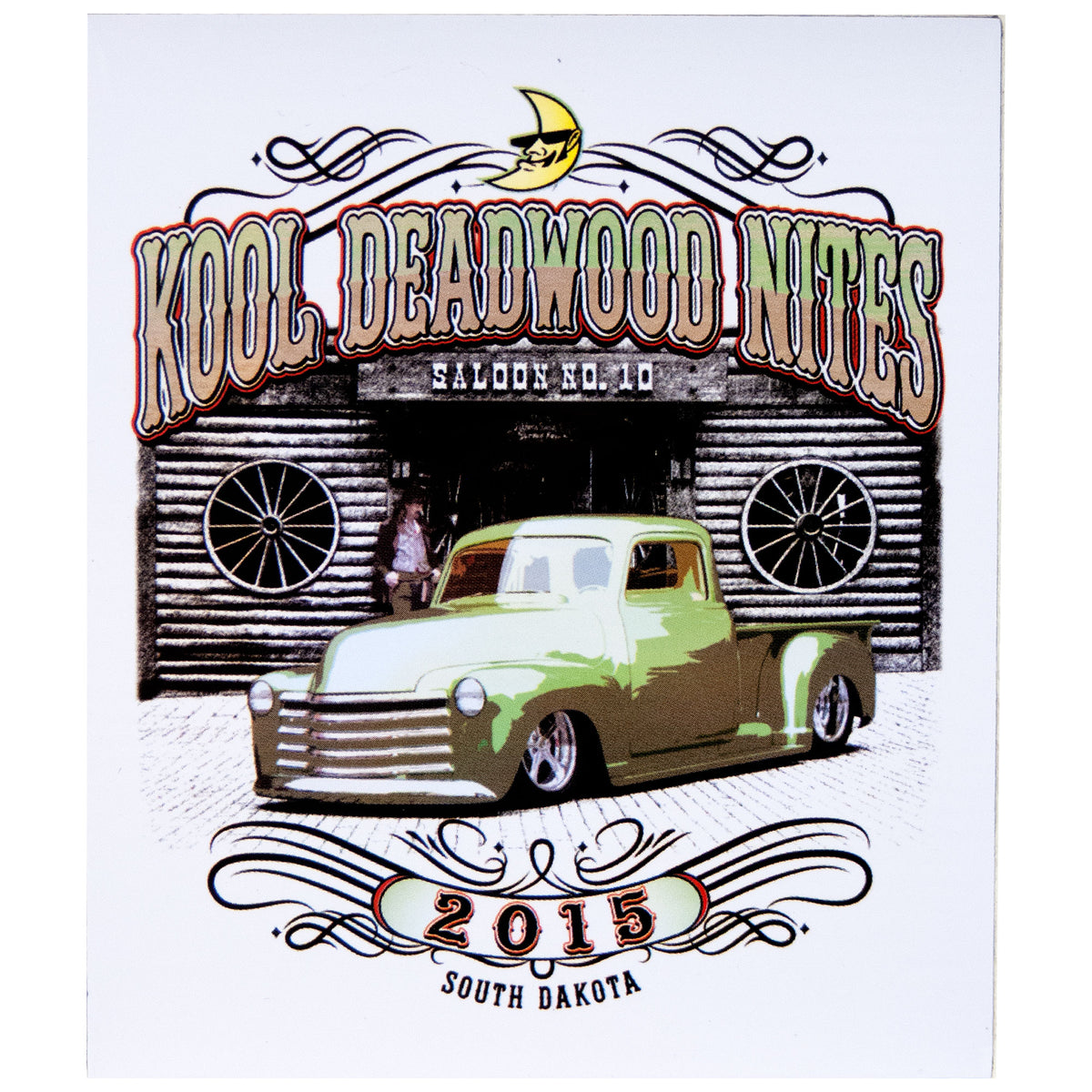 2015 Kool Deadwood Nites Car Show Dash Plaque