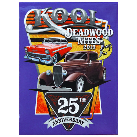 Kool Deadwood Nites 25th Anniversary Dash Plaque