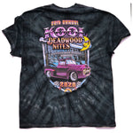 2020 Kool Deadwood Nites Official T-Shirt Black Tie-Dye