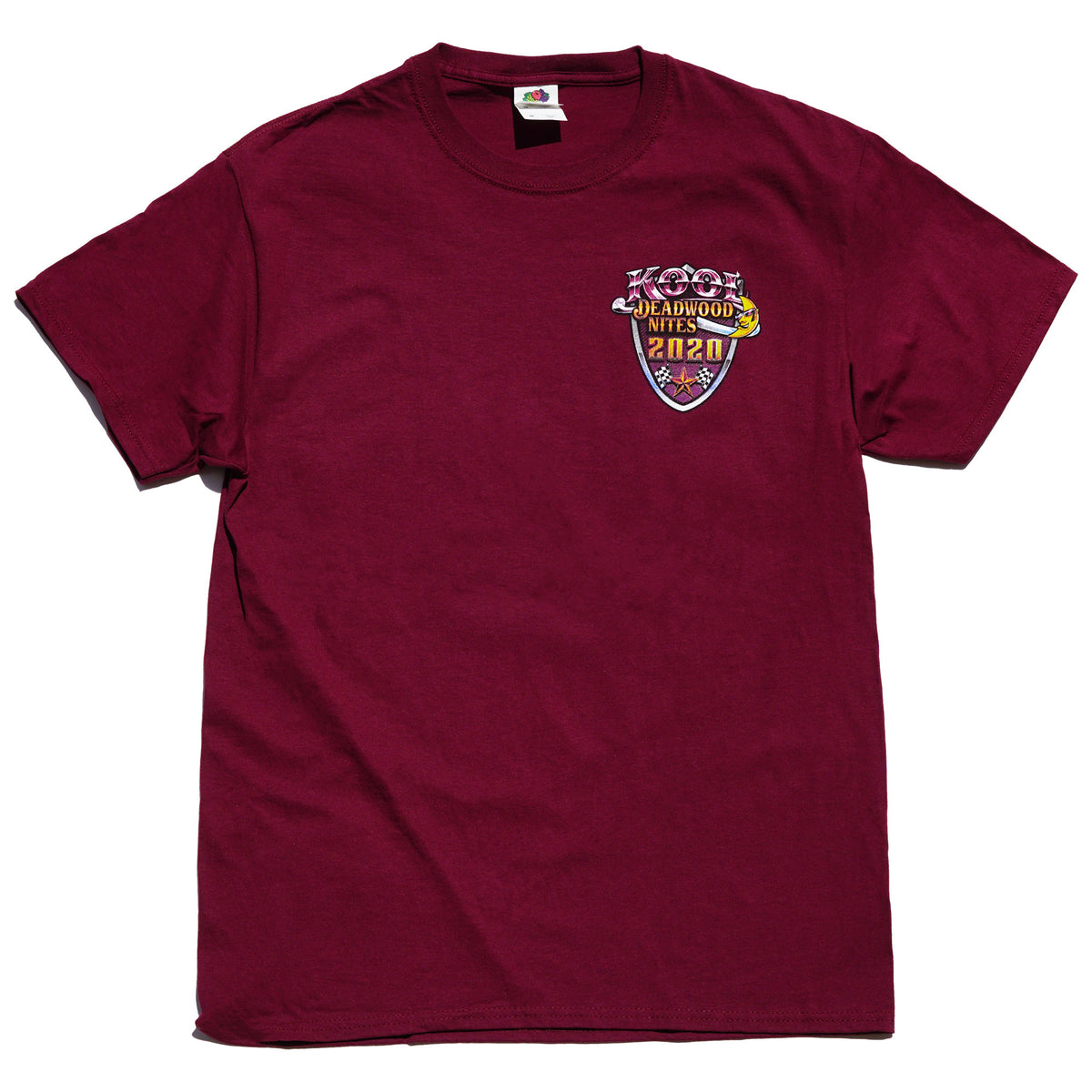 2020 Kool Deadwood Nites Official T-Shirt Black Cherry