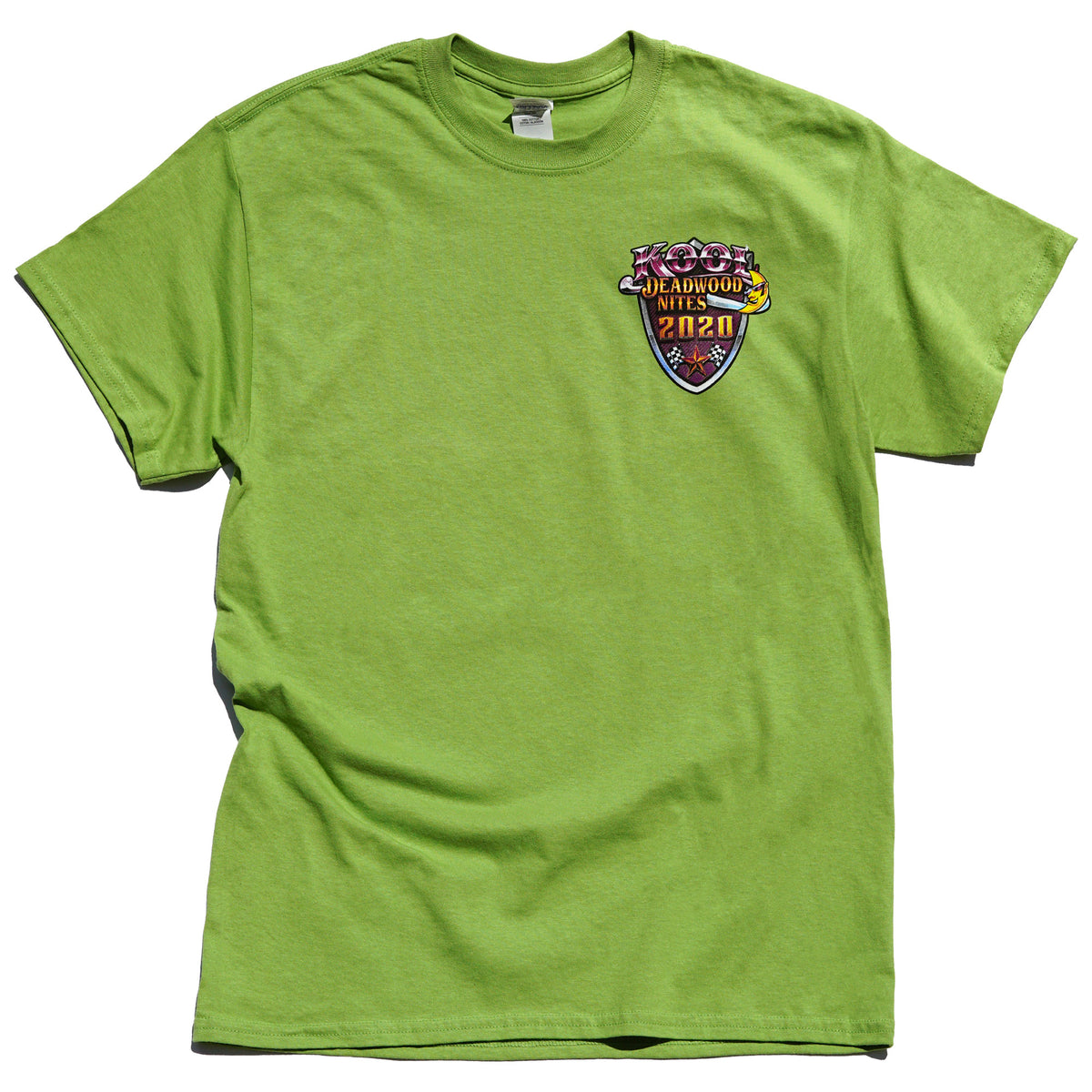 Official Kool Deadwood Nites 2020 T-Shirt Lime Green