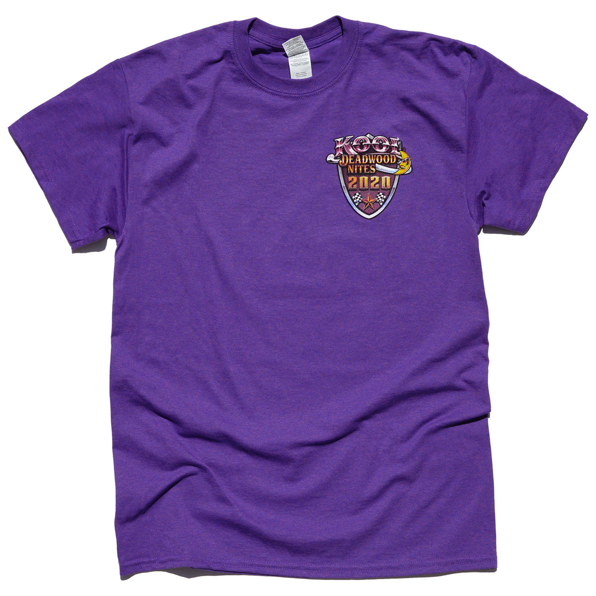 2020 Kool Deadwood Nites Official T-Shirt Purple