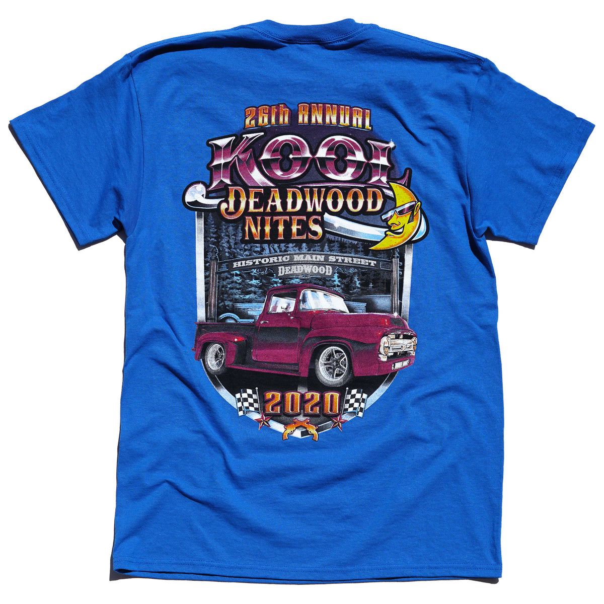 Kool Deadwood Nites 2020 T-Shirt Blue