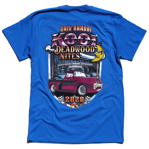 Kool Deadwood Nites 2020 T-Shirt Blue