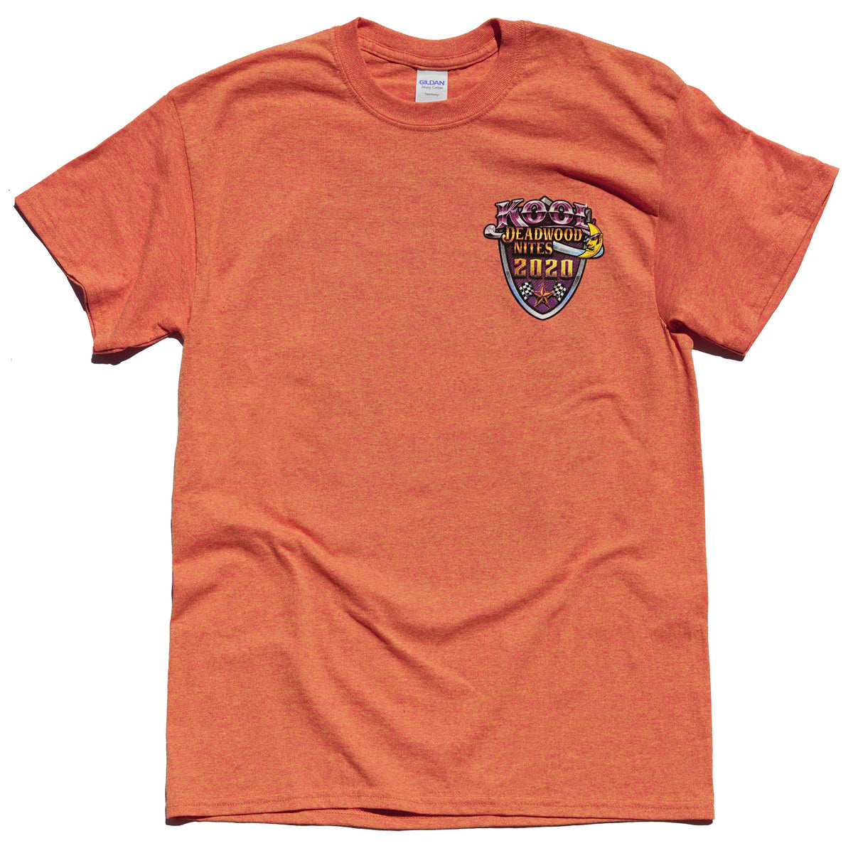 Official Kool Deadwood Nites 2020 T-Shirt Pale Orange