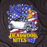 2021 Kool Deadwood Nites Official T-Shirt Charcoal