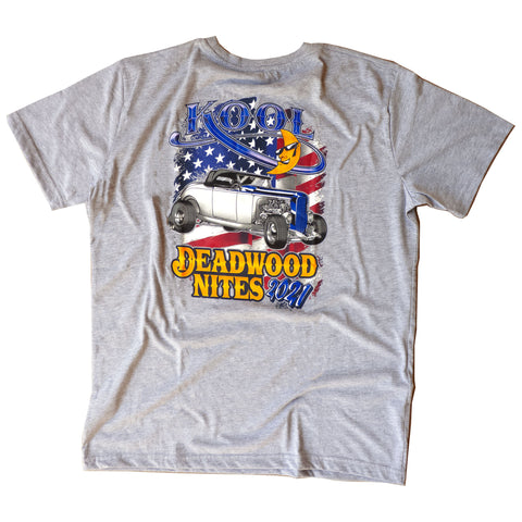 2021 Kool Deadwood Nites Official T-Shirt Grey