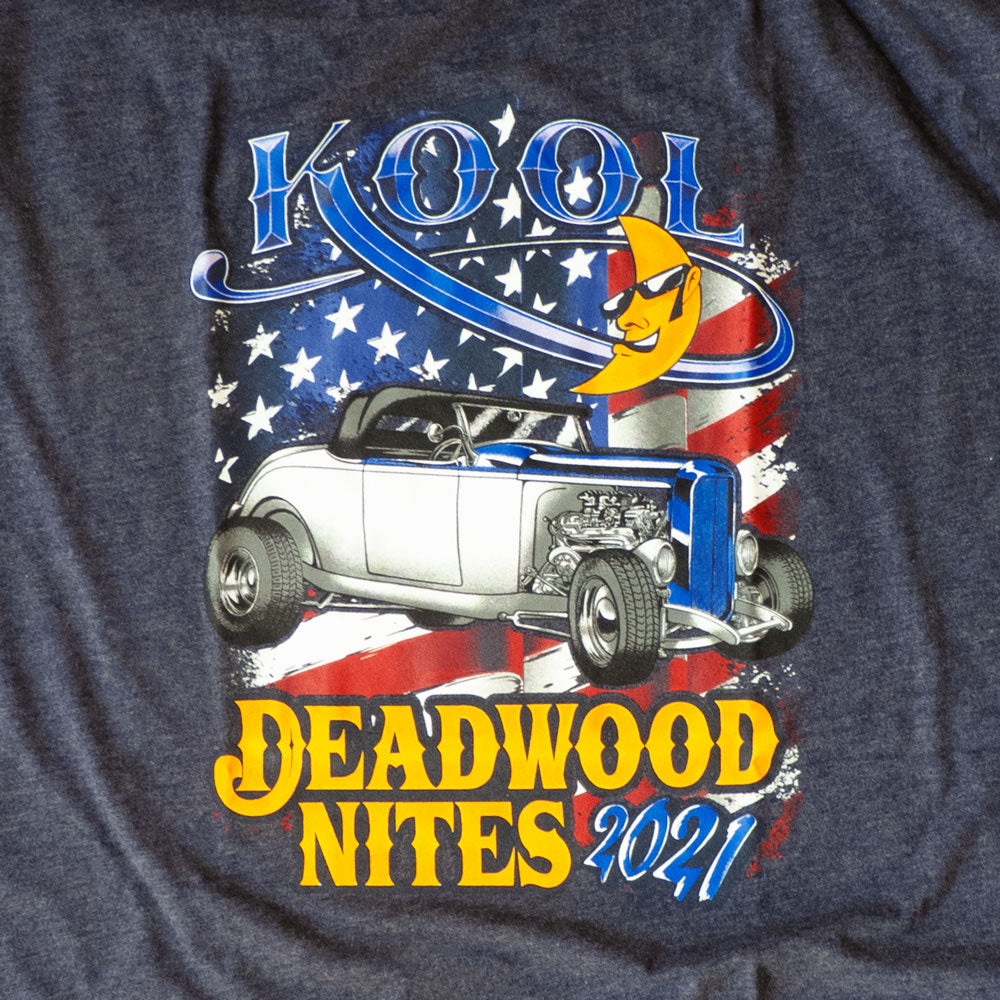 2021 Kool Deadwood Nites Official T-Shirt Dark Blue