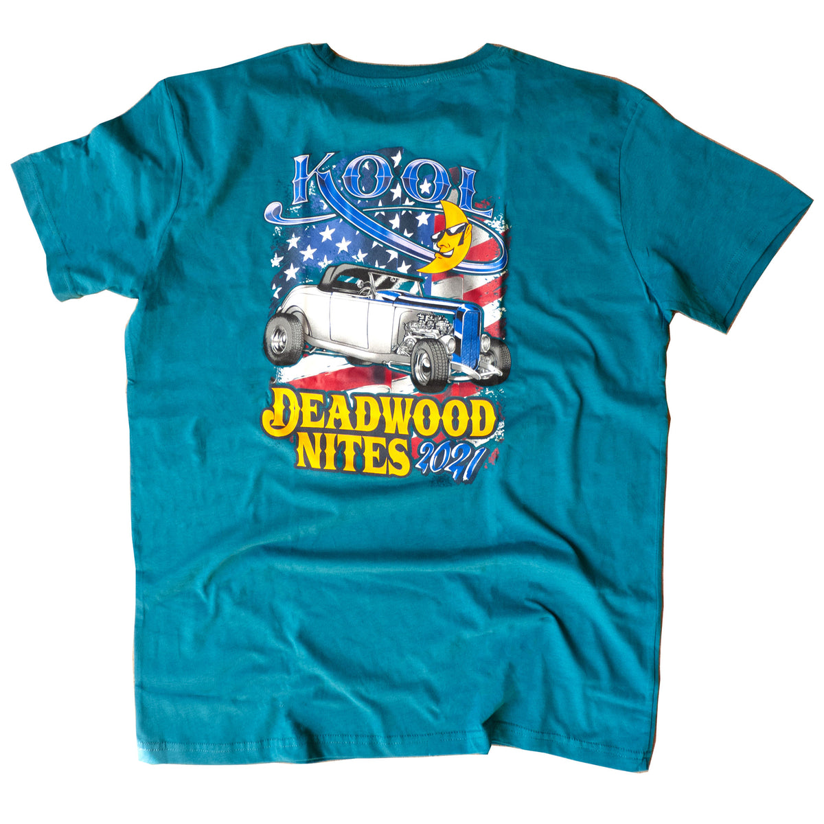 2021 Kool Deadwood Nites Official T-Shirt Teal