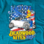 2021 Kool Deadwood Nites Official T-Shirt Teal