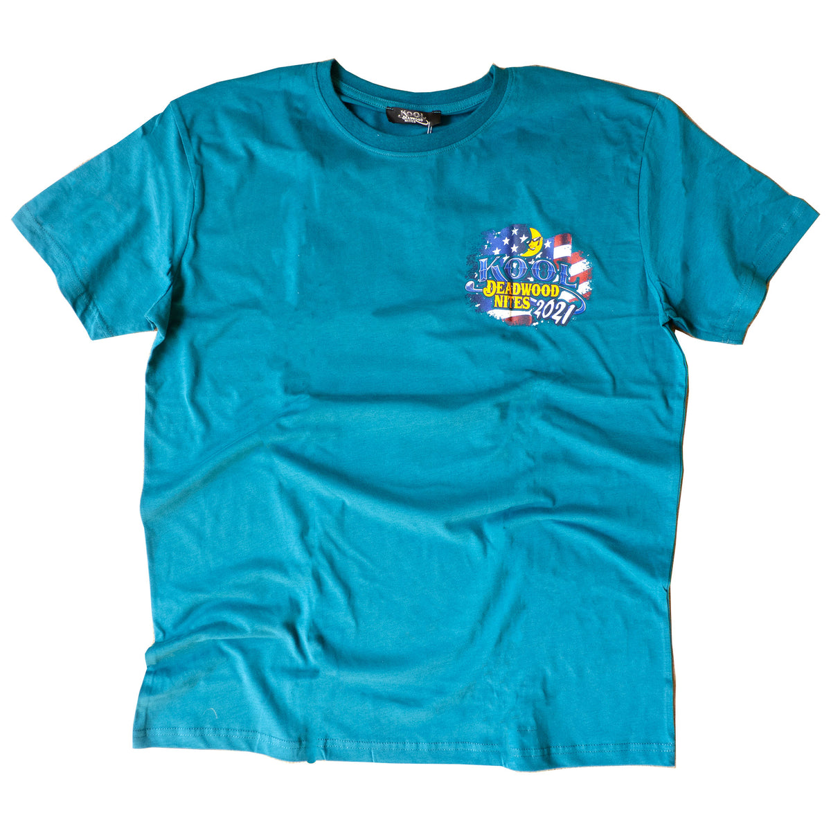 2021 Kool Deadwood Nites Official T-Shirt Teal