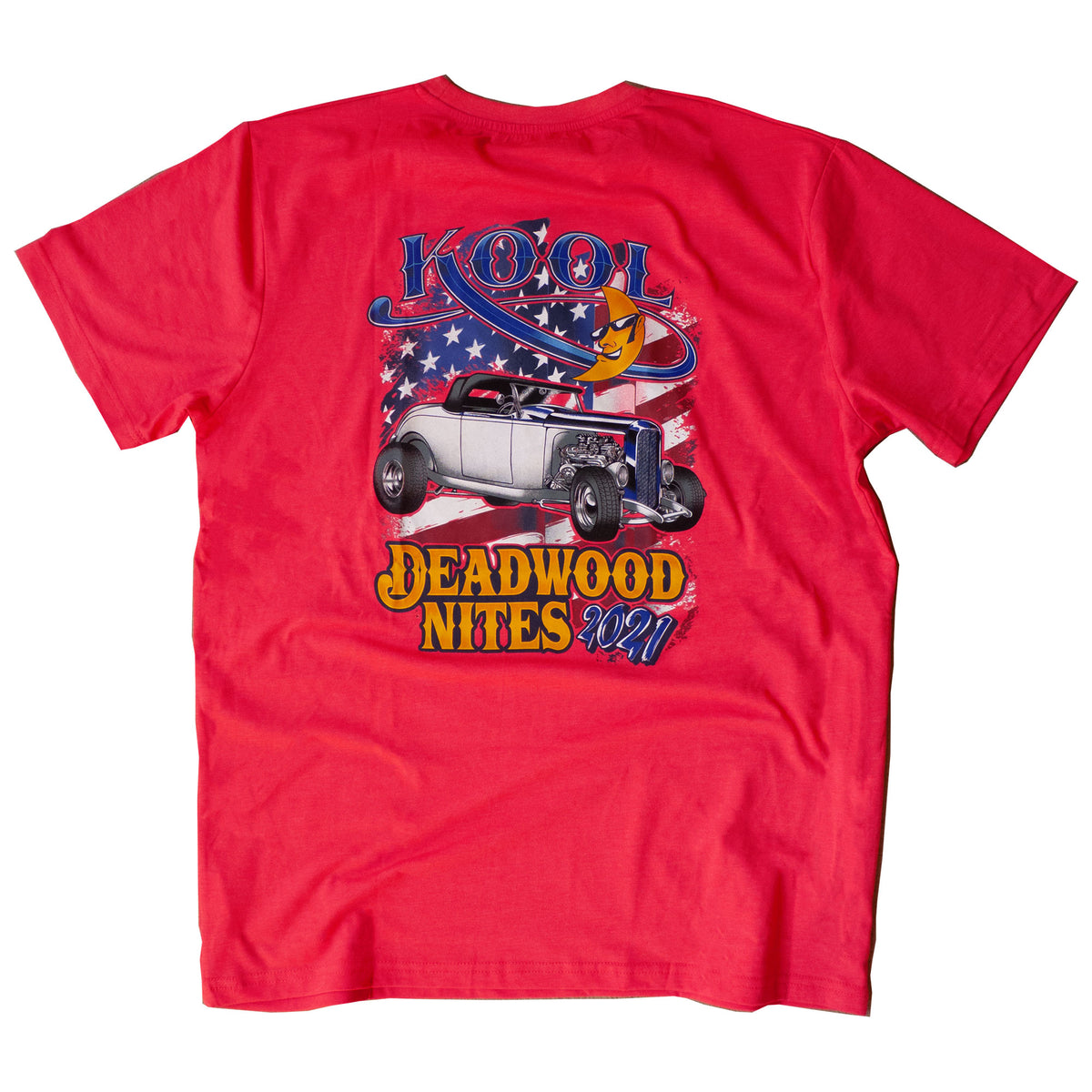2021 Kool Deadwood Nites Official T-Shirt Dark Pink