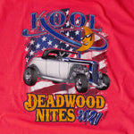 2021 Kool Deadwood Nites Official T-Shirt Dark Pink