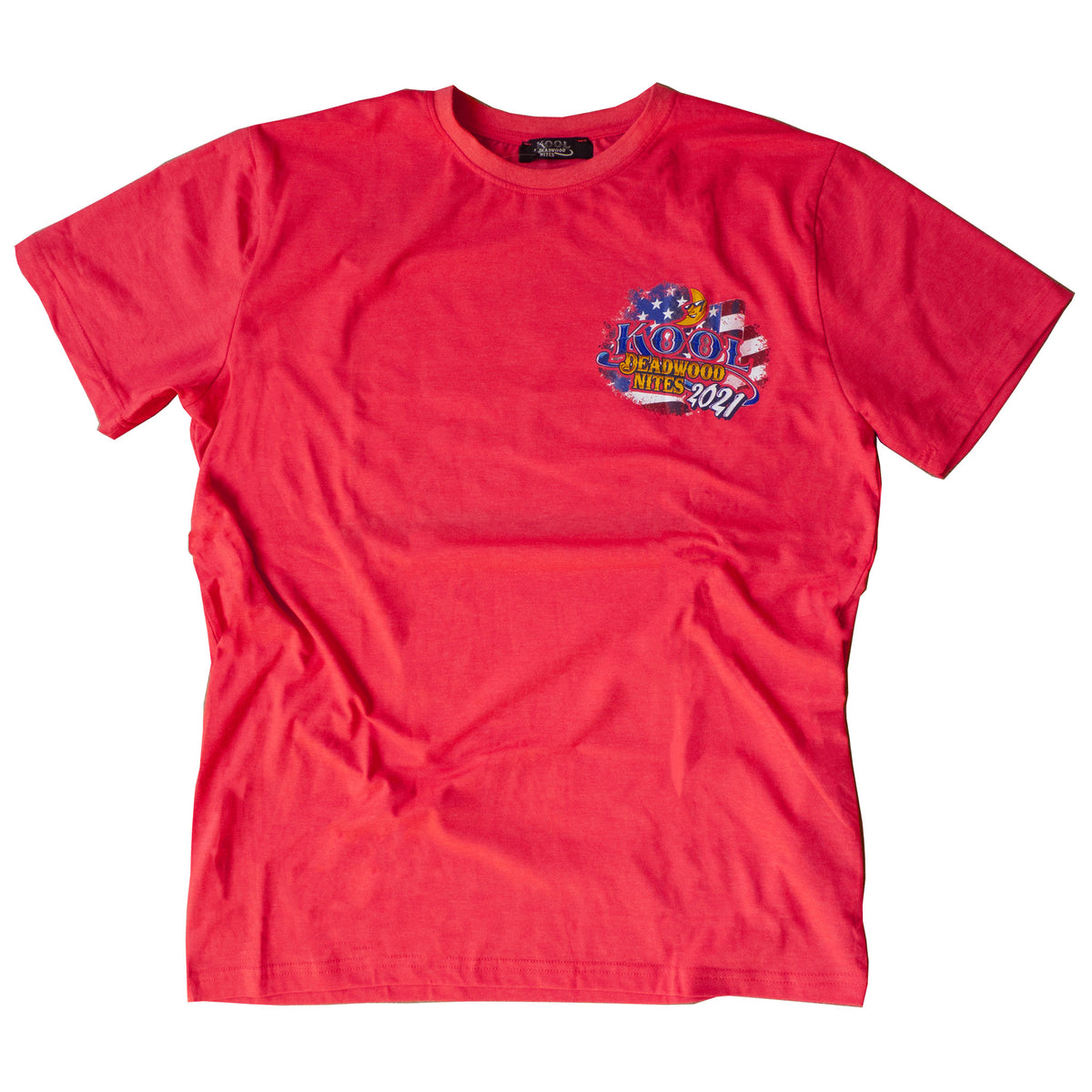 2021 Kool Deadwood Nites Official T-Shirt Dark Pink