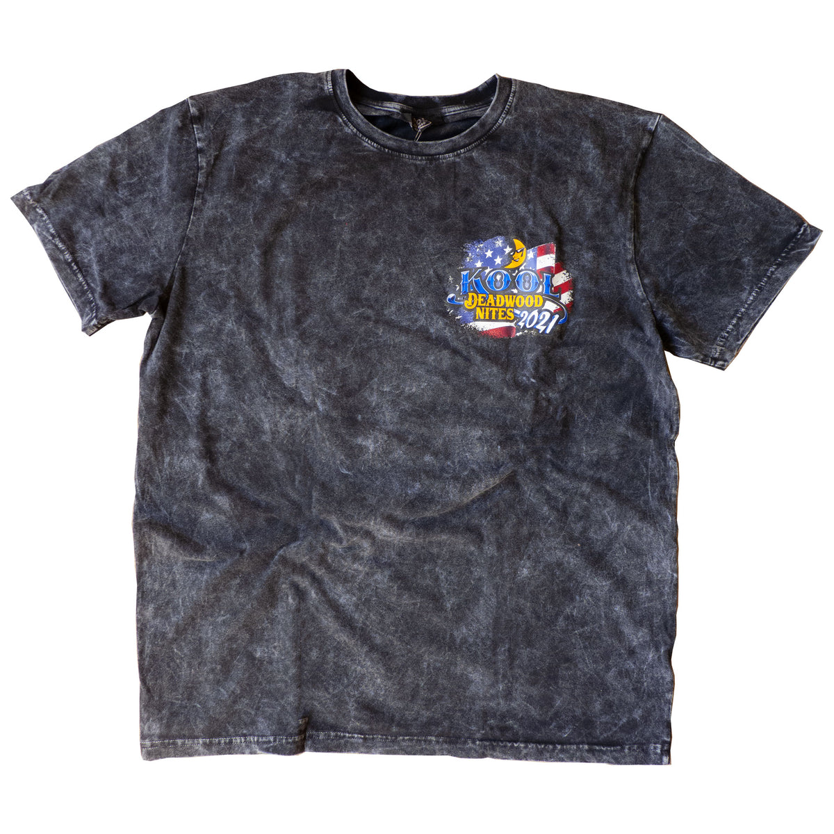 2021 Kool Deadwood Nites Official T-Shirt Washed Black