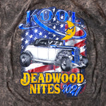 2021 Kool Deadwood Nites Official T-Shirt Washed Brown