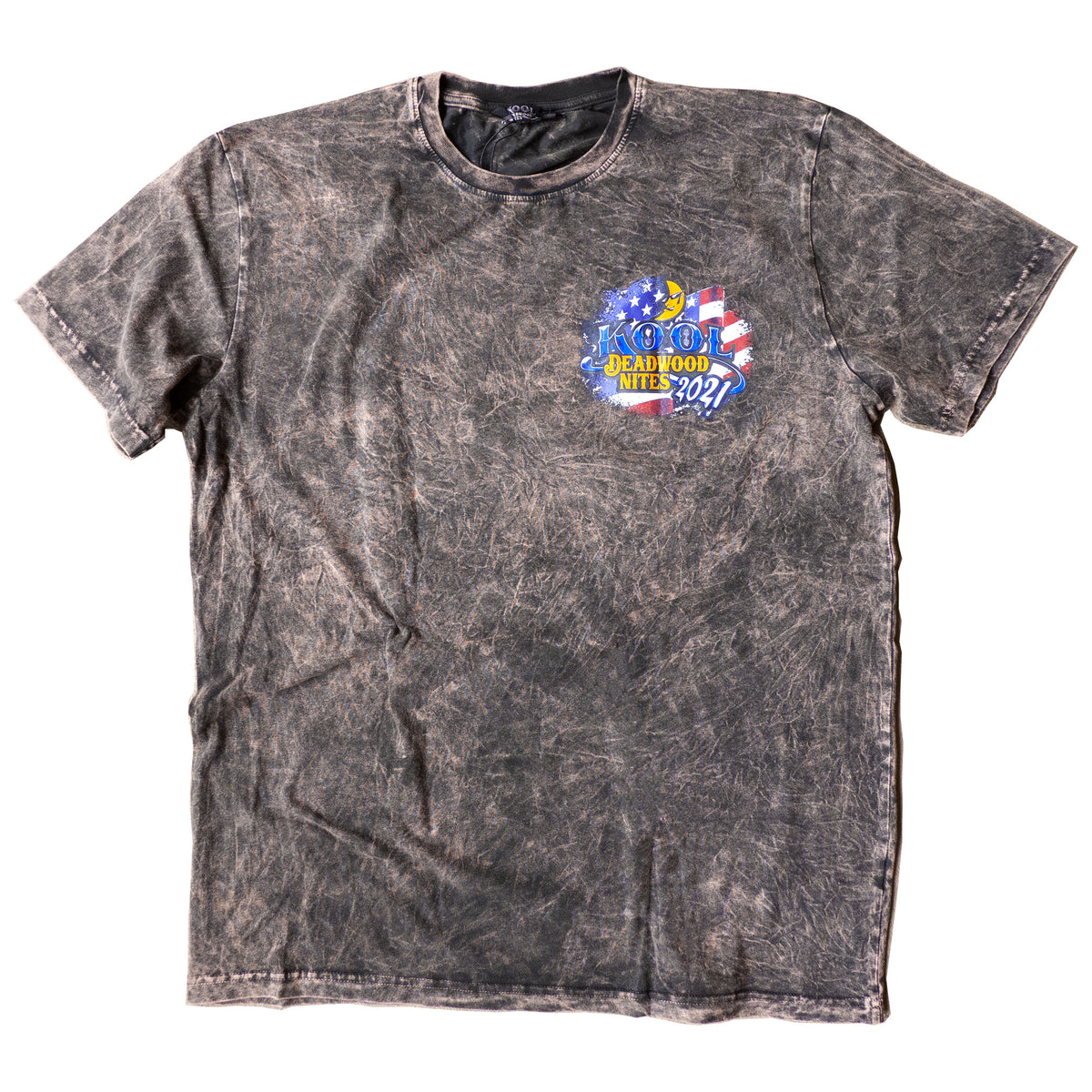 2021 Kool Deadwood Nites Official T-Shirt Washed Brown