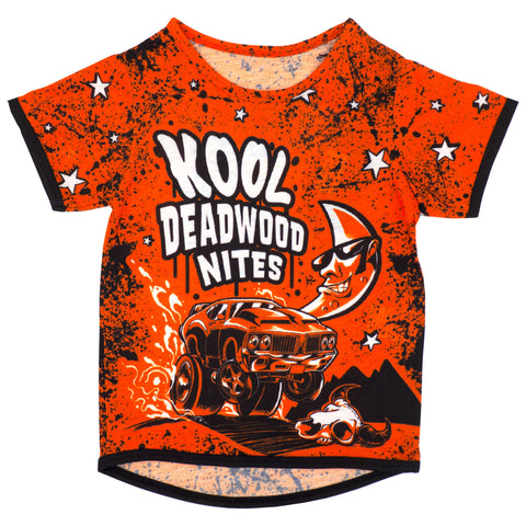 Kool Deadwood Nites Orange Hot Rod T-Shirt for Boys