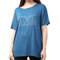 Loose Fit Baggy Dolman Short Sleeve Blouse Teal
