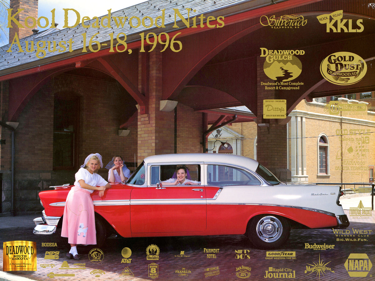 1996 Kool Deadwood Nites Poster