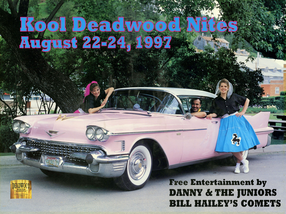 1997 Kool Deadwood Nites Poster