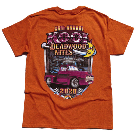 Kool Deadwood Nites 2020 T-Shirt Rust