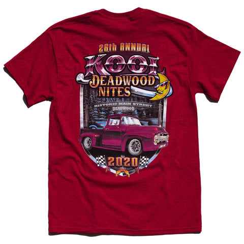 Kool Deadwood Nites 2020 T-Shirt Red