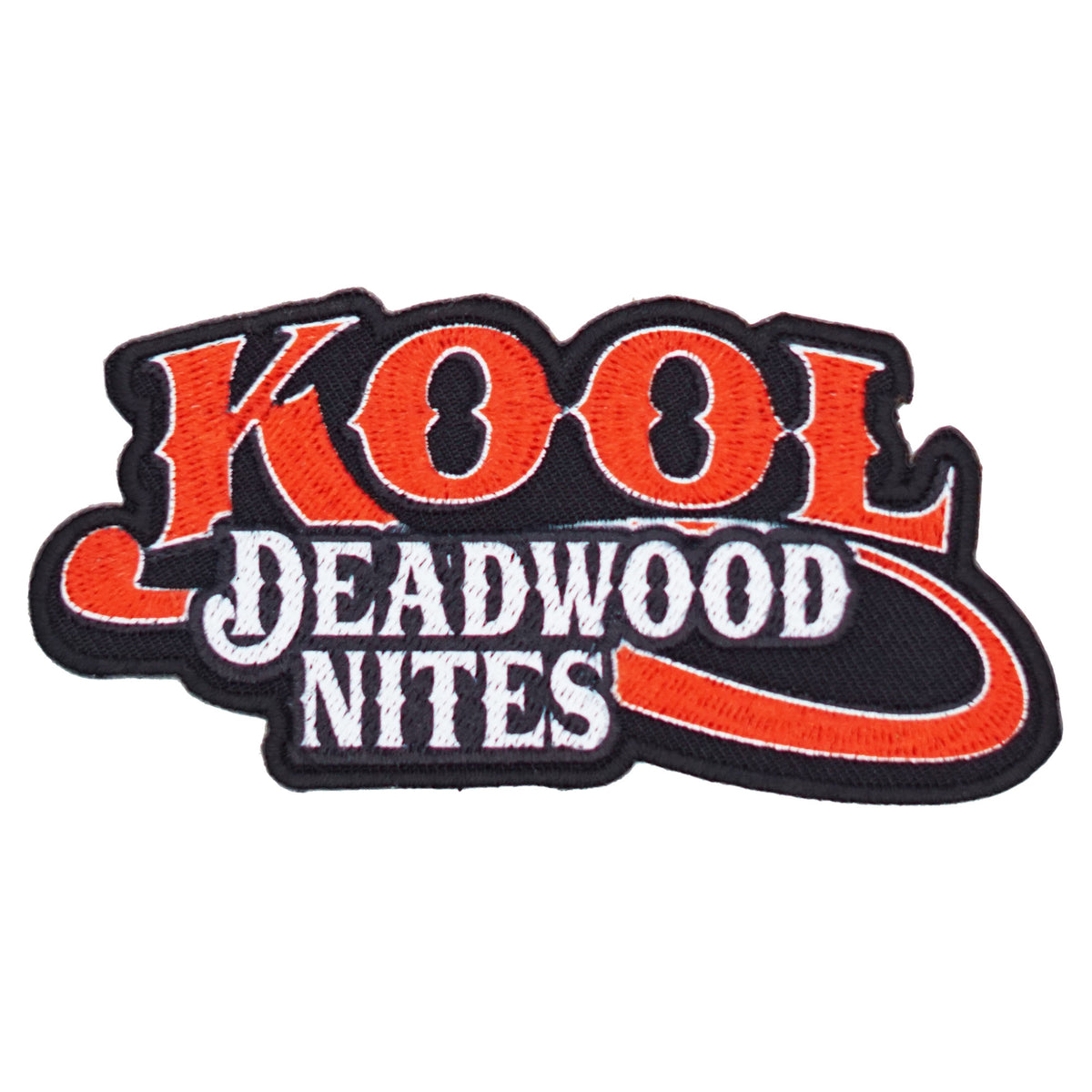 Kool Deadwood Nites Red Iron On Logo Patch