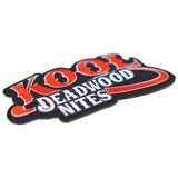 Kool Deadwood Nites Red Sew On Logo Patch