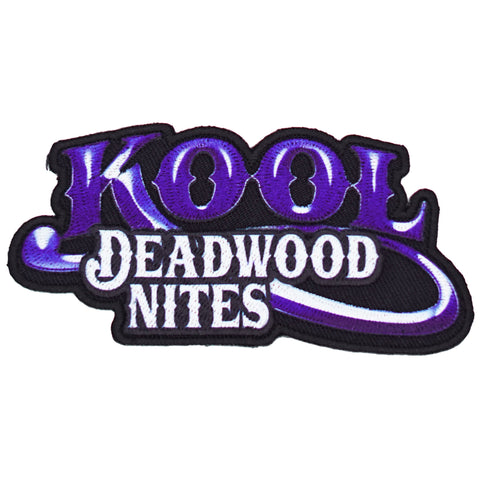 Kool Deadwood Nites Purple-Blue Logo Patch
