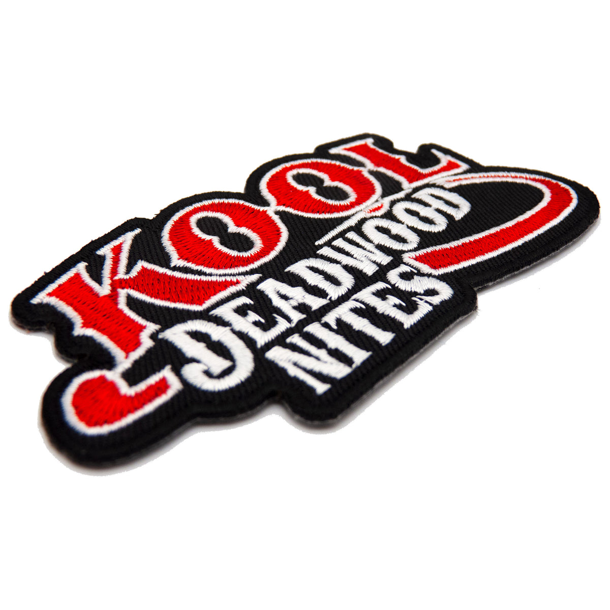 Red & White Kool Deadwood Nites Logo Patch