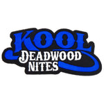 Blue & Black Kool Deadwood Nites Embroidered Logo Patch