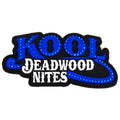 Blue & Black Embroidered KDN Logo & Sapphires Patch