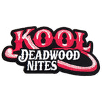 Magenta & Black Kool Deadwood Nites Logo Patch