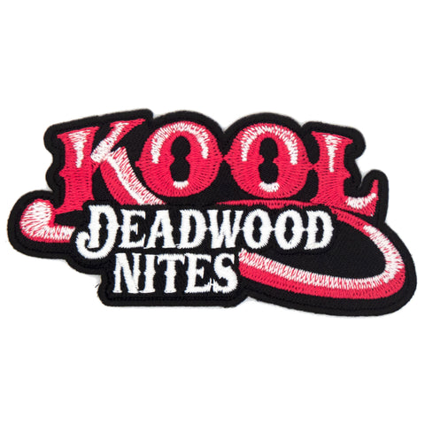 Magenta & Black Kool Deadwood Nites Logo Patch