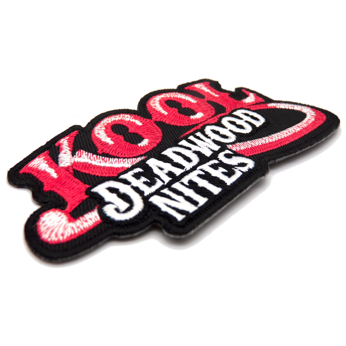 Magenta & Black Kool Deadwood Nites Logo Patch