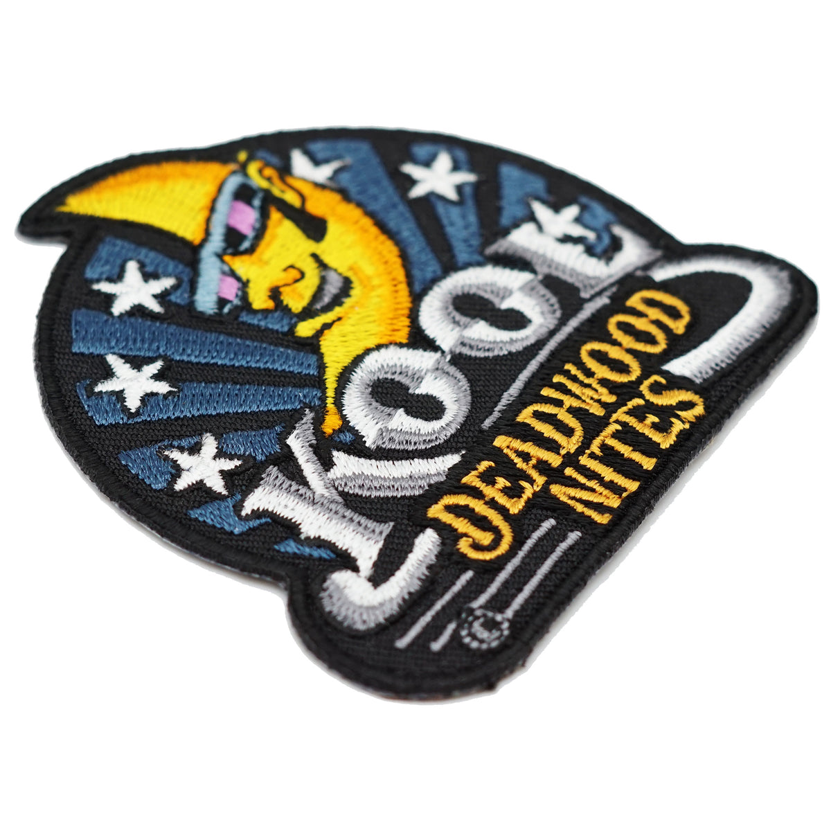 Shining Moon & Stars Kool Deadwood Nites Iron On Patch