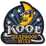 Shining Moon & Stars Kool Deadwood Nites Iron On Patch