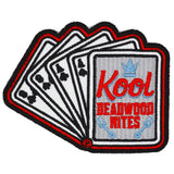 Aces & Eights Kool Deadwood Nites Cards Iron On Patch